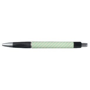 Green and beige five stripes pattern pen