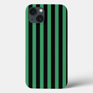 Green and black candy stripes Case-Mate iPhone cas iPhone 13 Case