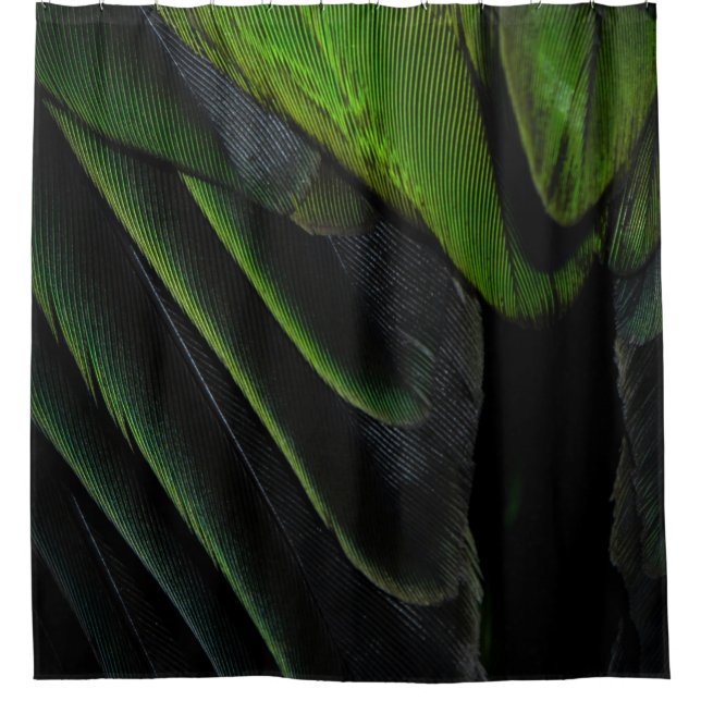 Green and black plaid textile (Front)