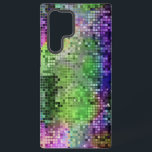 Green And Blue Disco Glitter & Sparkles Print Samsung Galaxy Case<br><div class="desc">Image of a colourful disco glitter and diamond studs.</div>