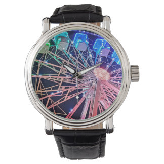 Green and blue Ferris wheel Watch