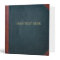 Green and Brown Faux Leather Book Binder