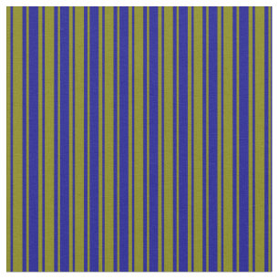 Green and Dark Blue Coloured Lined/Striped Pattern Fabric