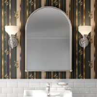 Green and Gold Art Deco Floral Strip