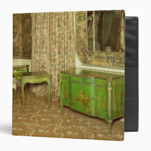 Green and gold lacquer furniture in the state binder