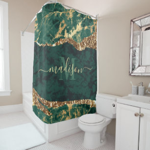 Green and Gold Marble