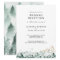 Green and Gold Mountain Wedding Reception