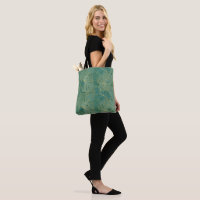 Green and gold palm leaves pattern