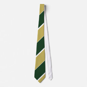 Green and Gold Tie