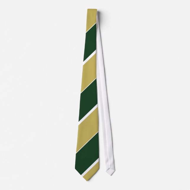 Green and Gold Tie (Front)