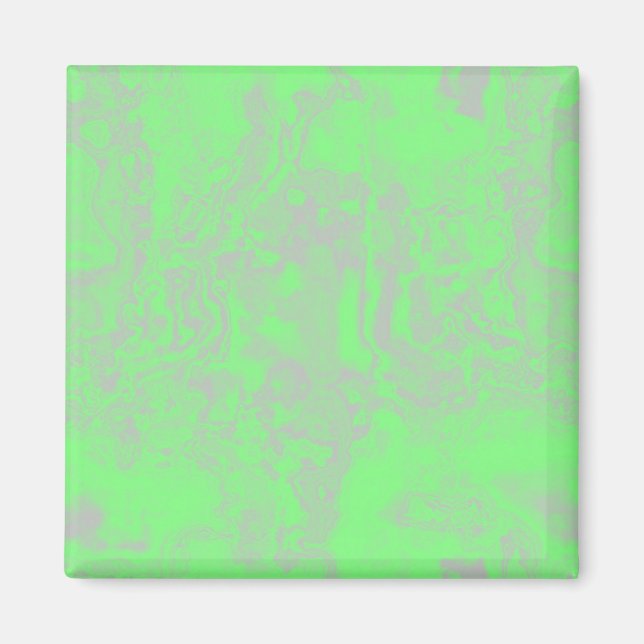 green and gray marble magnet (Front)
