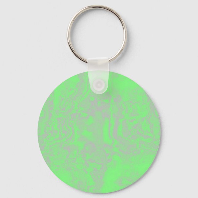 green and grey marble keychain (Front)