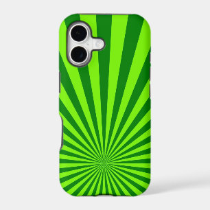 Green and Lime Funky Stripes Seamless