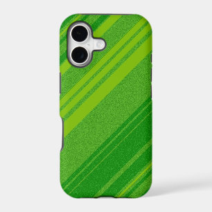 Green and Lime Stripes Pattern