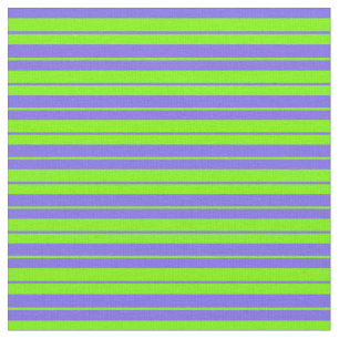 Green and Medium Slate Blue Striped/Lined Pattern Fabric