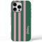 Green and Pink  Stripes Pattern Personalized 