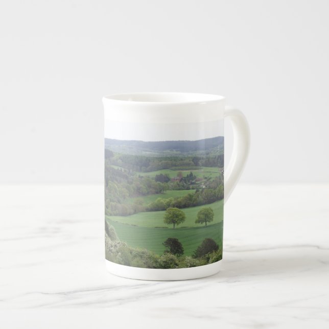 Green and Pleasant Land Mug (Front Right)