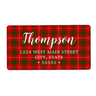 Green and Red Duke of Rothesay Tartan