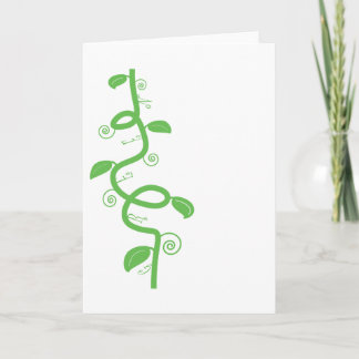 Green and the Beanstalk Card