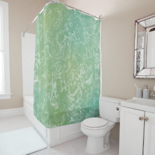 green and white Marble abstract