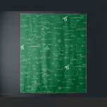Green and White Mathematic Formulas Equations Tapestry<br><div class="desc">Green and white backdrop with a pattern of math formulas and equations. Perfect room decor for college rooms or as a graduation backdrop. Illustrated and designed by Patricia Alvarez.</div>