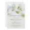 Green and White Orchid Celebration of Life Funeral