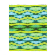 Green and yellow chevron 