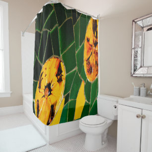 Green and Yellow Floral