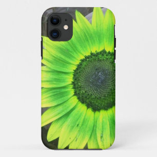 Green and Yellow Sunflower iPhone 5 Case