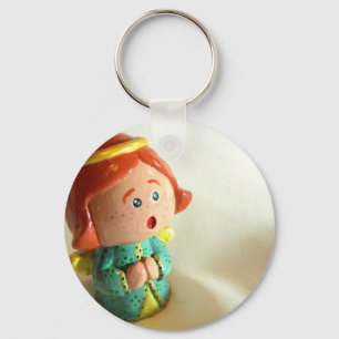 Green Angel II Keychain