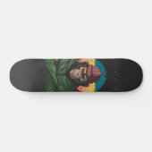 Green Angry Monkey  Skateboard (Horz)