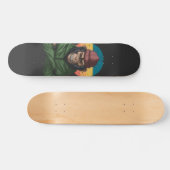 Green Angry Monkey  Skateboard (Horz)