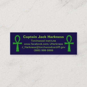 Green Ankh Profile Card