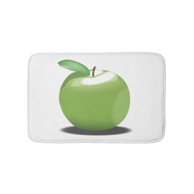 Green Apple Bath Mat (Front)