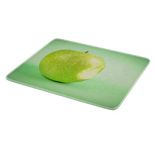 "Green Apple" Cute Photo. Buy Now Cutting Board