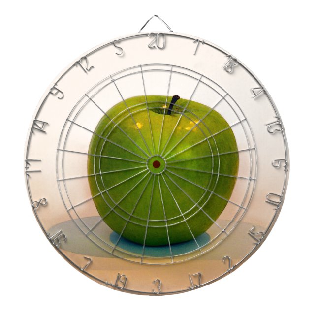 Green Apple Dartboard (Front)