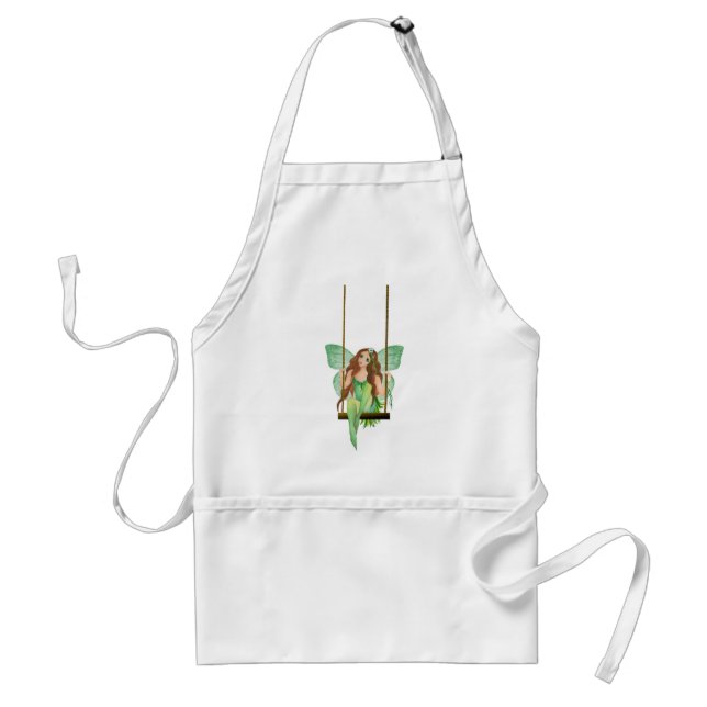 Green Apple Fairy Standard Apron (Front)