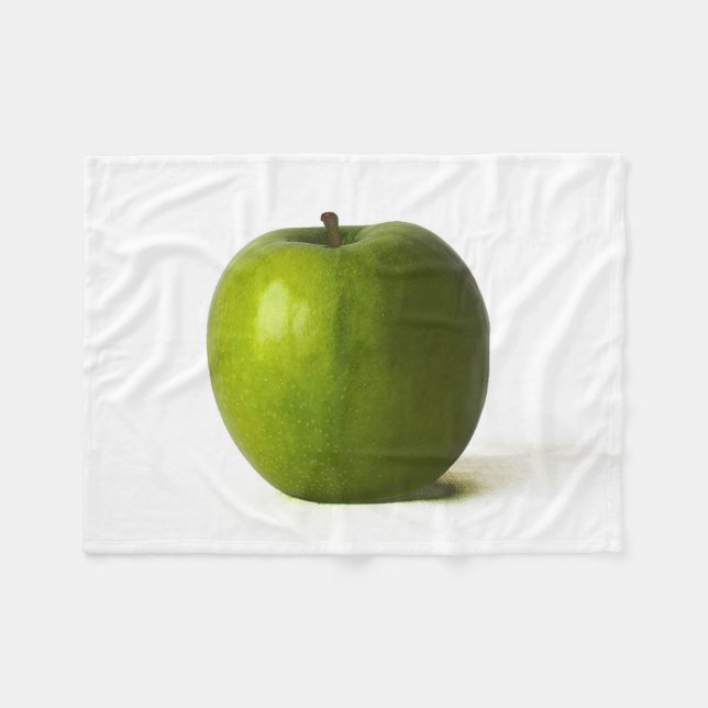 Green Apple fbcna Fleece Blanket (Front (Horizontal))