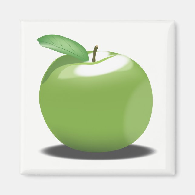 Green Apple Magnet (Front)