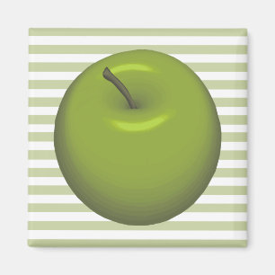 Green Apple Magnet