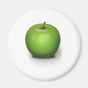 Green Apple Magnet