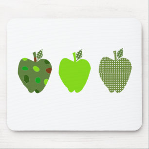 Green Apple Mouse Pad