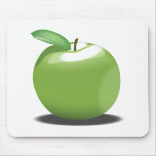 Green Apple Mouse Pad