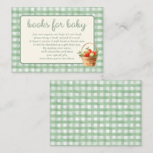 Green Apple Of Our Eye Baby Shower Books for Baby