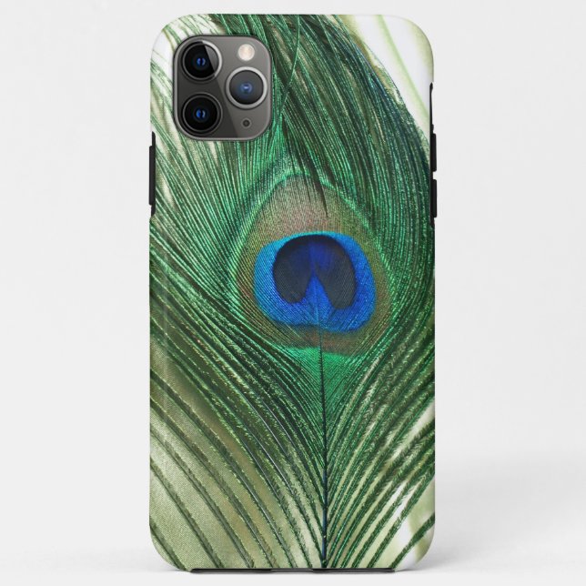 Green Apple Peacock Still Case-Mate iPhone Case (Back)