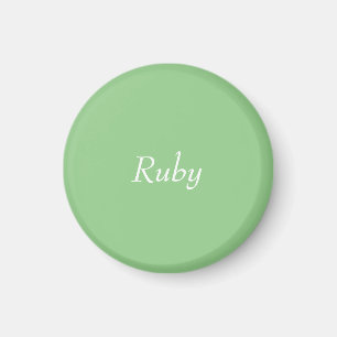 Green Apple Personalized Magnet