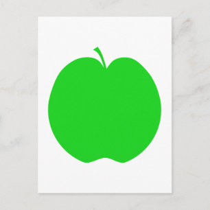 Green Apple. Postcard