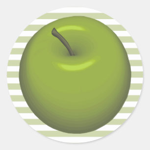 Green Apple Stickers