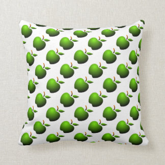 Green Apple Throw Pillow
