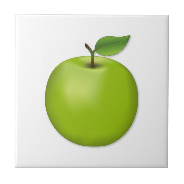 Green Apple  Tile (Front)